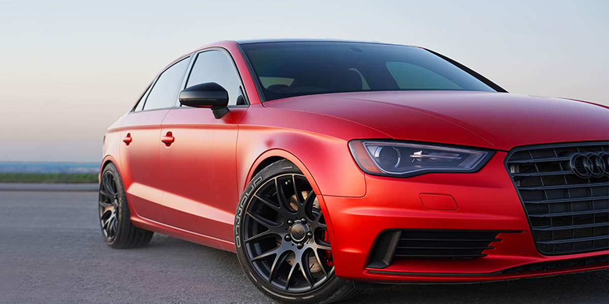 Audi r8 Matte Red